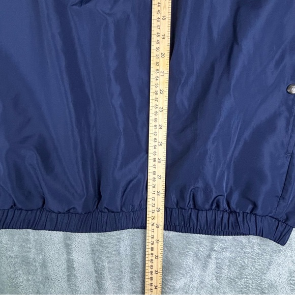 FootJoy DryJoys Jacket Men XL Blue Golf Pullover 1/2 Zip Windbreaker Performance - Picture 15 of 16